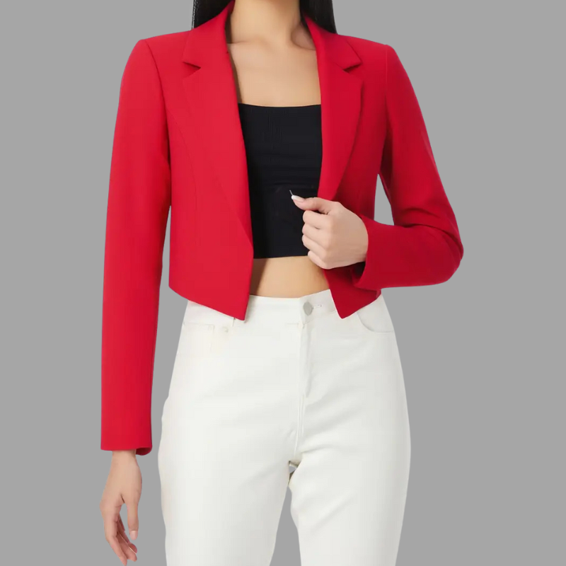 Elegant Open Front Blazer