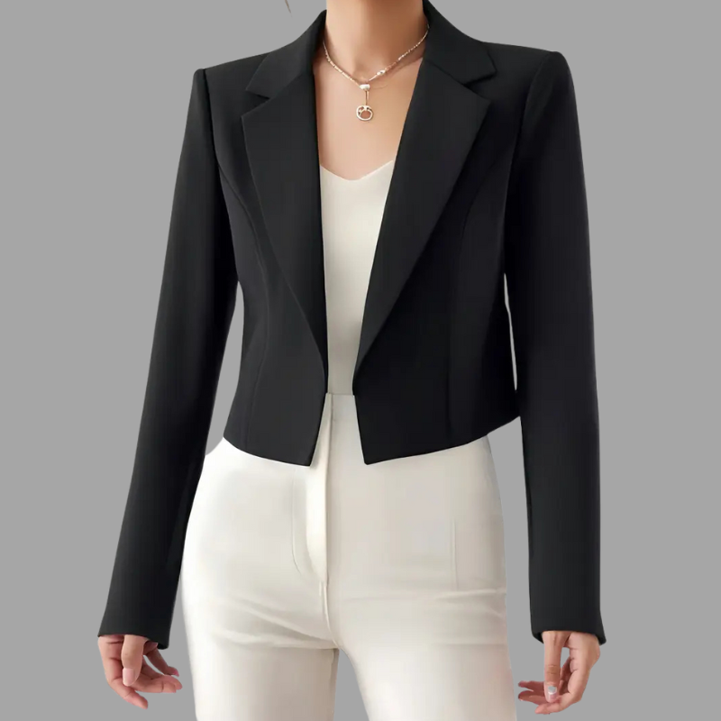 Elegant Open Front Blazer