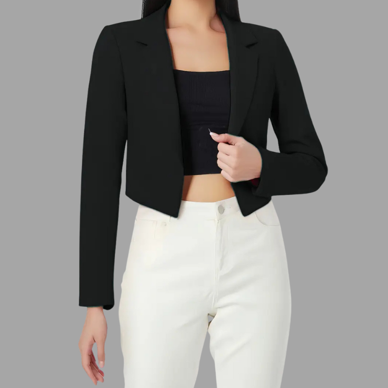 Elegant Open Front Blazer